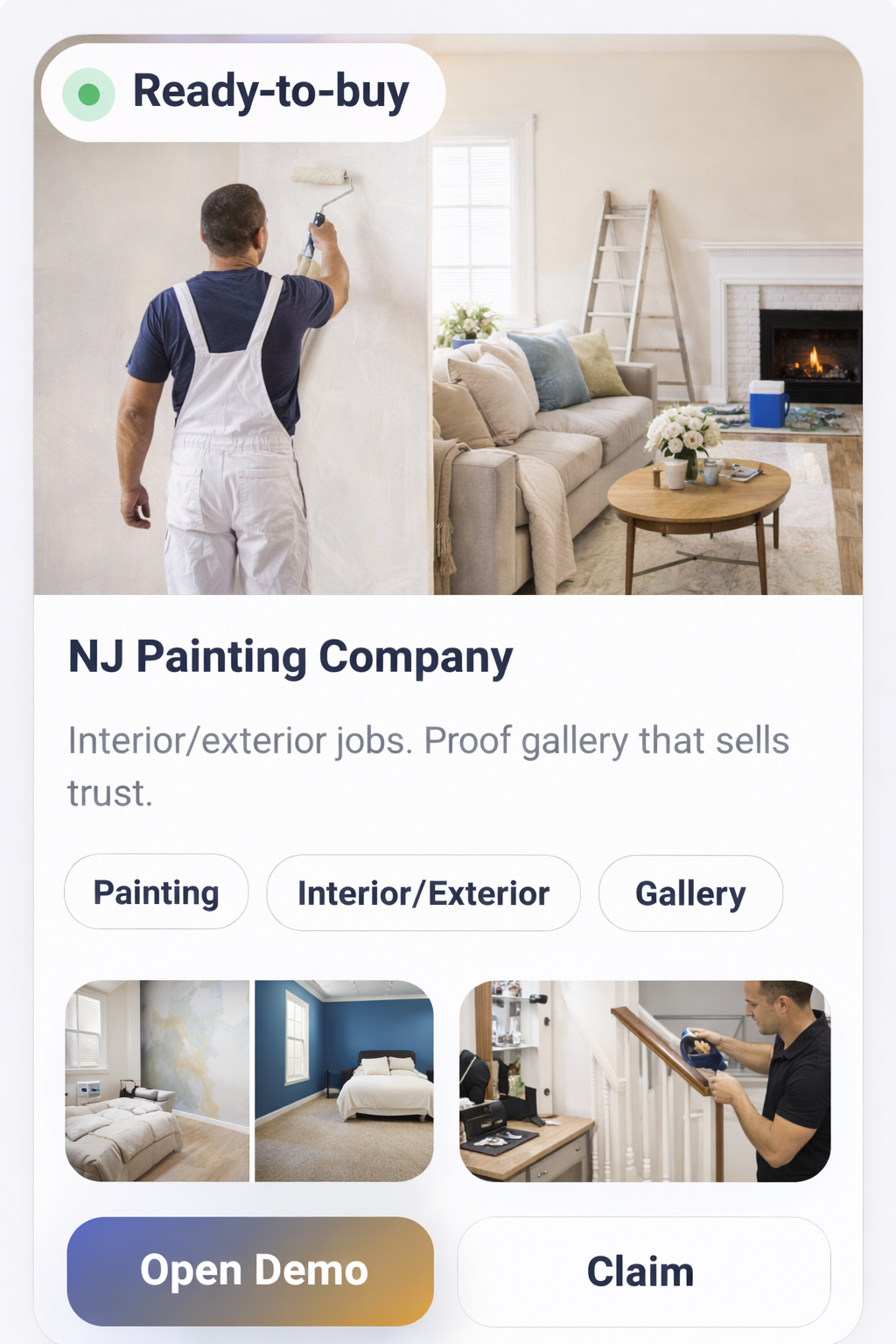NJ Painting demo