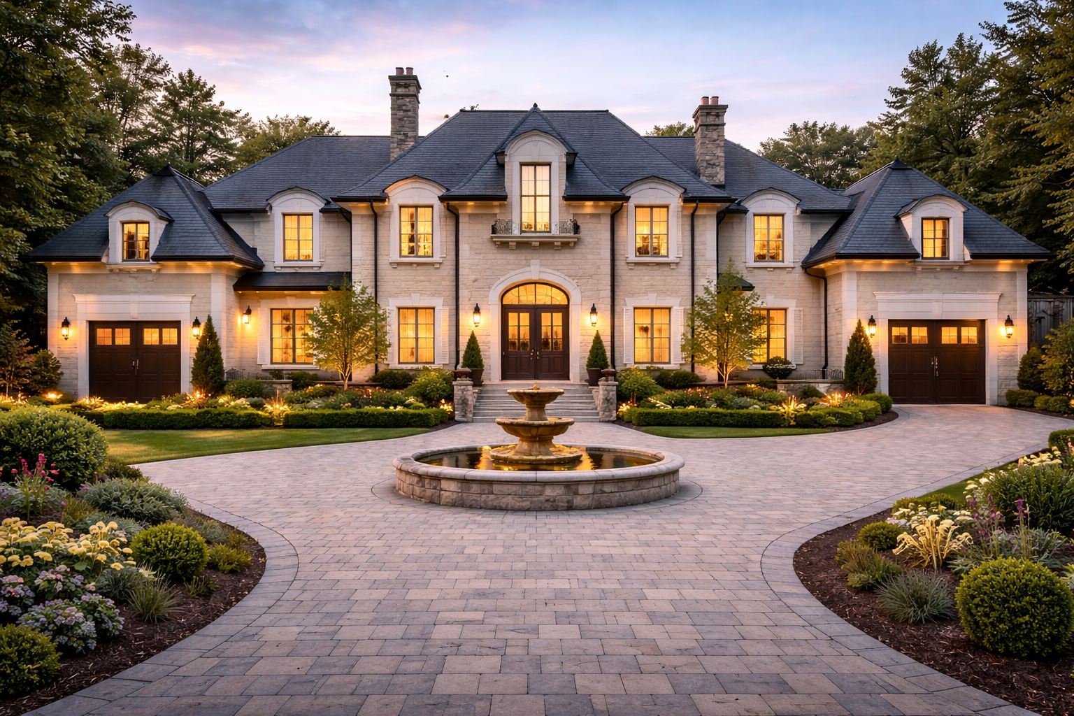 French country mansion