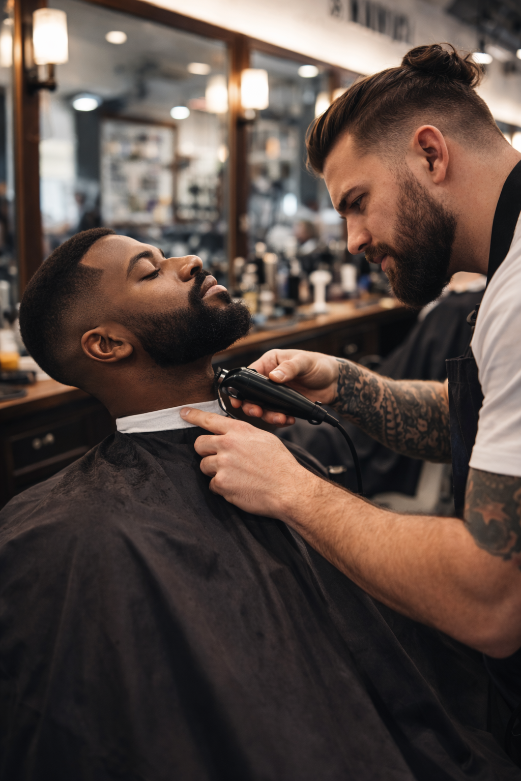 Clippers detail work